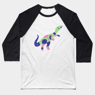 Cute Dino Coelophysis Baseball T-Shirt